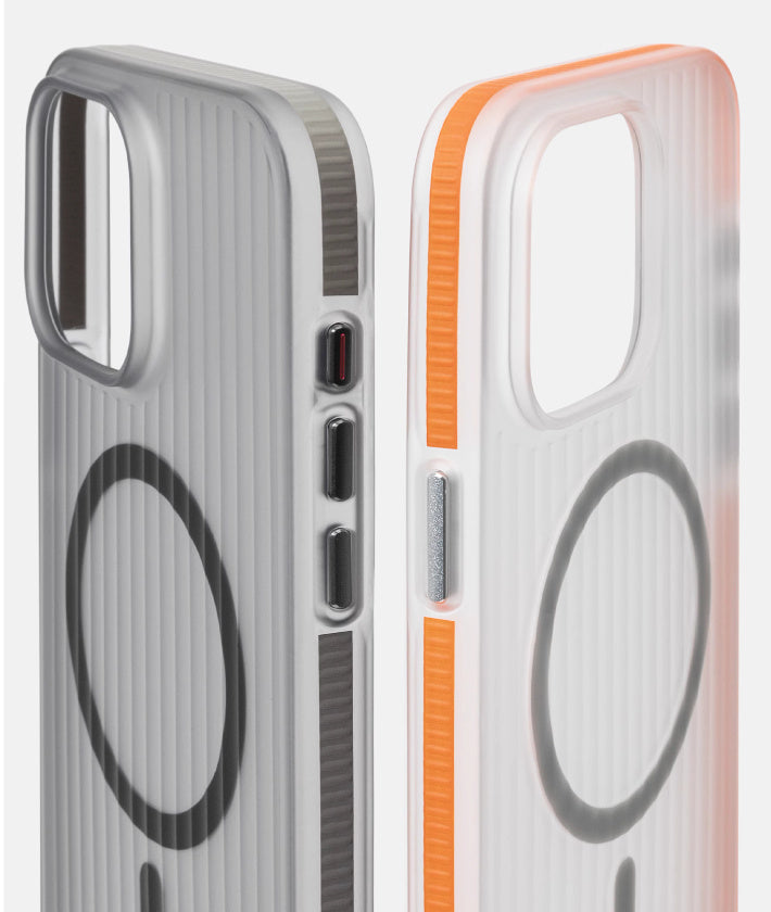 Simple Drop-resistant Striped Magnetic Phone Case