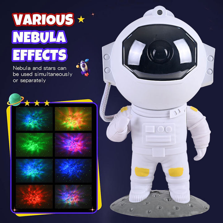 Galaxy Star Projector Starry Sky Night Light Lampa Astronaut LAMĂ CAMEREA CAMEREA DECORAREA CAMEREI