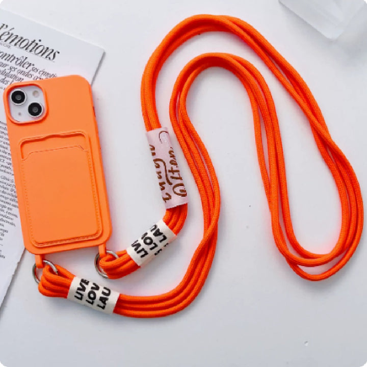 Carcasă telefonică cu Lanyard detașabil