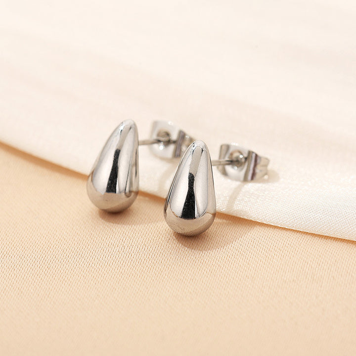 Fashion Drop-shaped Solid Geometric Earrings