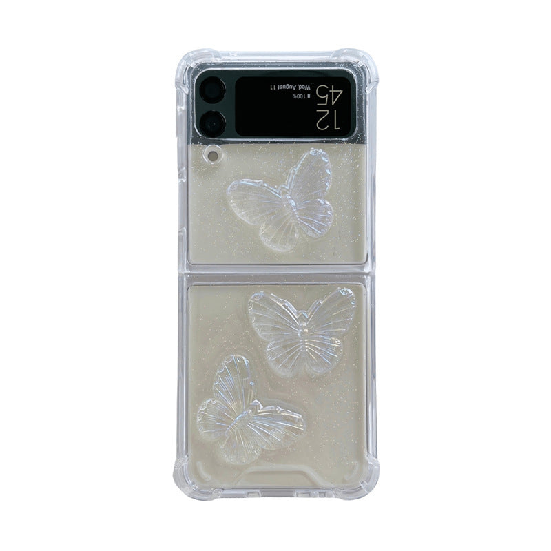 Carcasă mobilă pliabil ecran zflip3 protector transparent