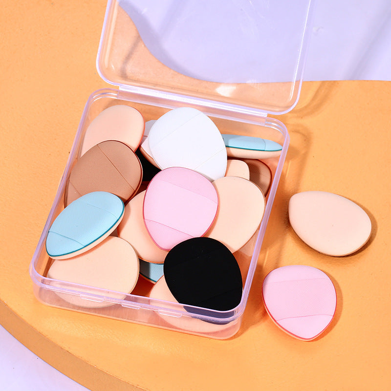 51020 PCs Mini Finger Puff Foundation Powder Detail Makeup