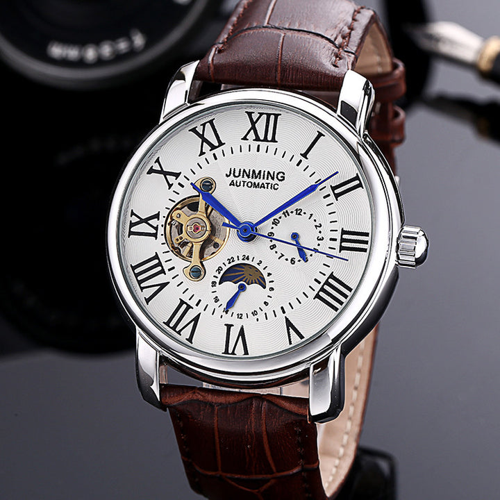 Personaje romane Junming Roman’s Meny Mechanical Watch Ipelfroof