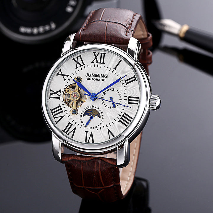 Personaje romane Junming Roman’s Meny Mechanical Watch Ipelfroof