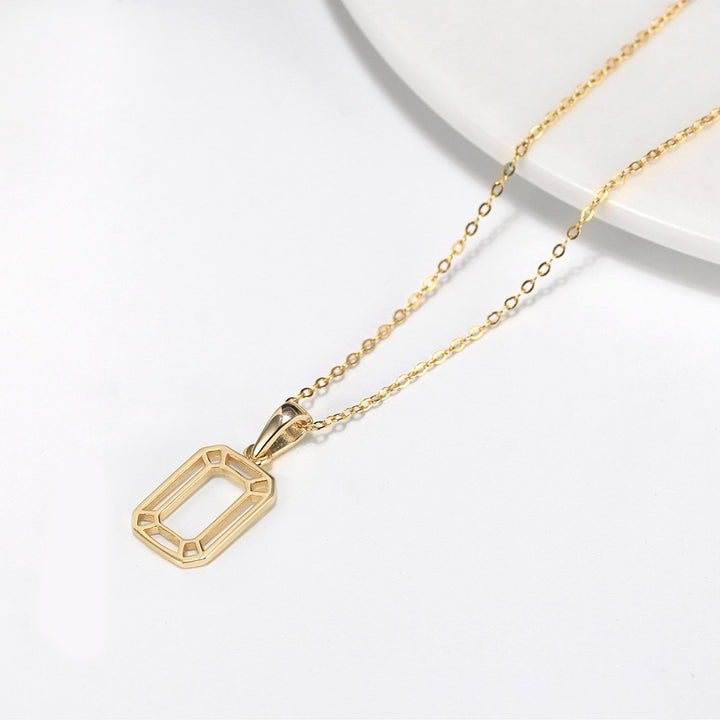 Fashion Simple Geometric Pendant Women's Necklace