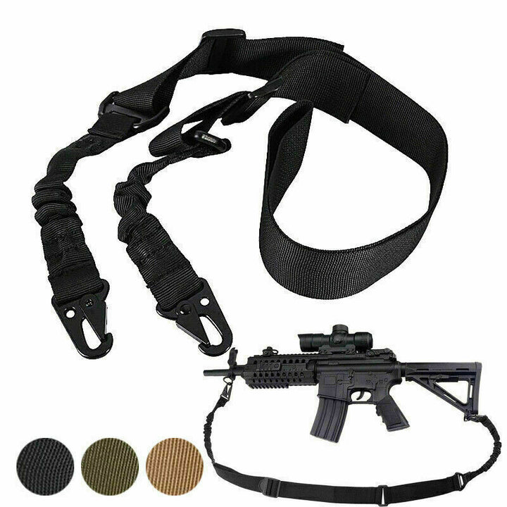 Tactic Rifle Sling Gun curea de umăr 2 puncte O singură vânătoare cu curea