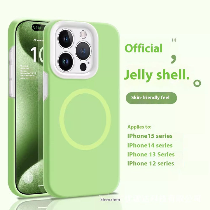 Jelly Liquid Magnetic Silica Gel Phone Case