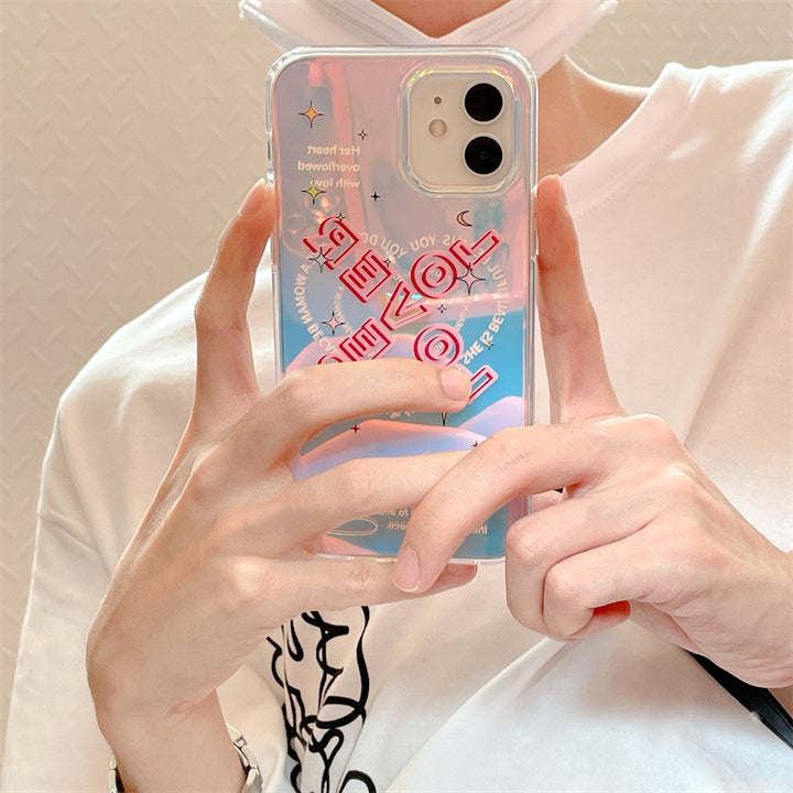 Women's Laser LOVER All-Inclusive Soft Shell Phone Case