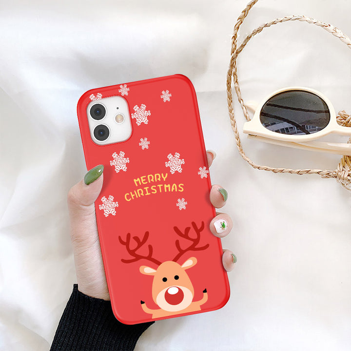 Christmas Day Theme Mobile Phone Soft Case