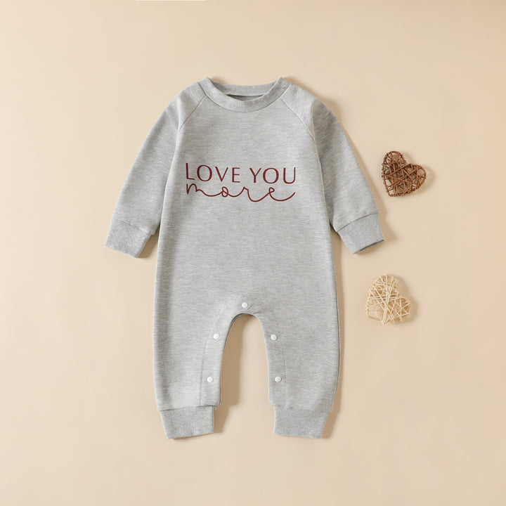 Children's Clothing Spring Boys' Top Letter Sweater Baby Romper