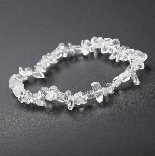 Natural Crystal Crushed Stone Fashion Bracelet