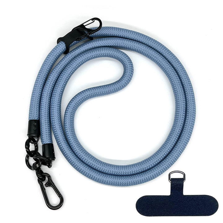 10 mm Climbing Rope Telefon mobil Garnitură Lankard Garnitură reglabilă Crossbody Telefon mobil curea cu Curea de cameră cu curea de cameră anti-pierdere a gâtului