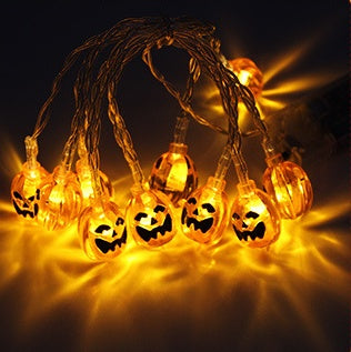 Decorare de Halloween Pumpkin Lead Lead Light Lantern