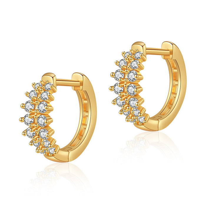 Fashion OL Light Luxury Show Temperament Women's Earrings