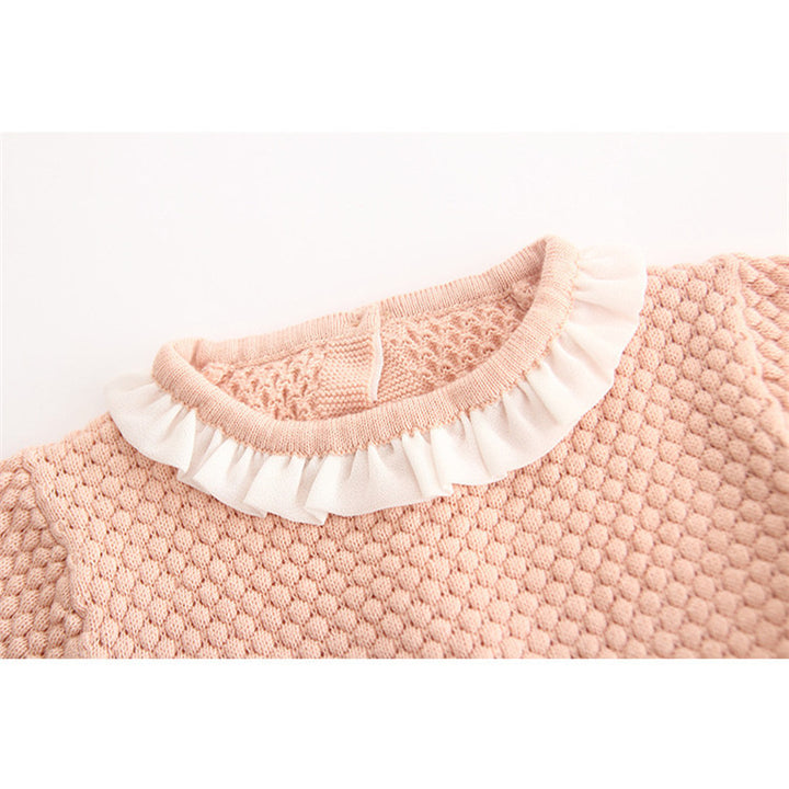 Lace baby knitwear