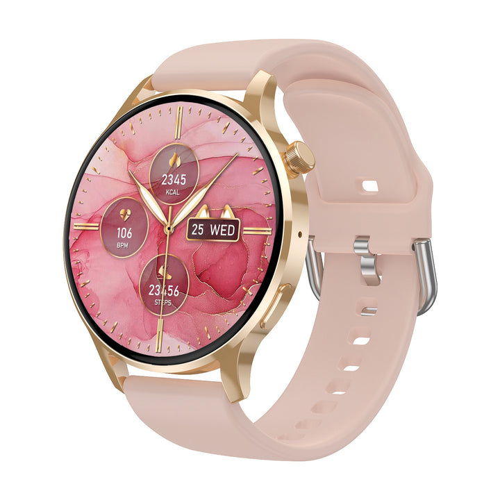 Women's Smart Sports Watch Frecvență cardiacă NFC Bluetooth Calling Ceas