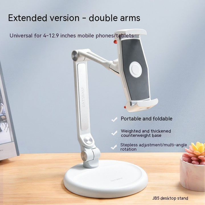 Foldable Lifting Mobile Phone Tablet Universal Desktop Lazy Bracket