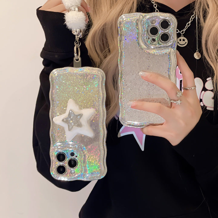 Niche Glitter XINGX Bracket Phone Case