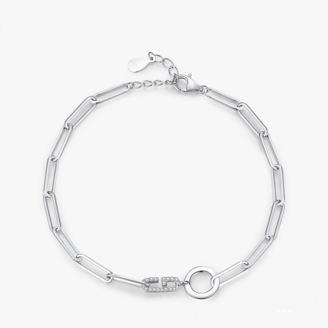 Fashion Chain-shaped Letter Bracelet Women