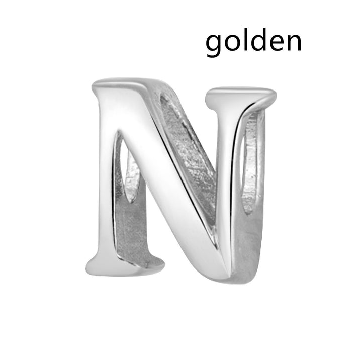 Hollow 26 English Letters Diy Pendant Fashion