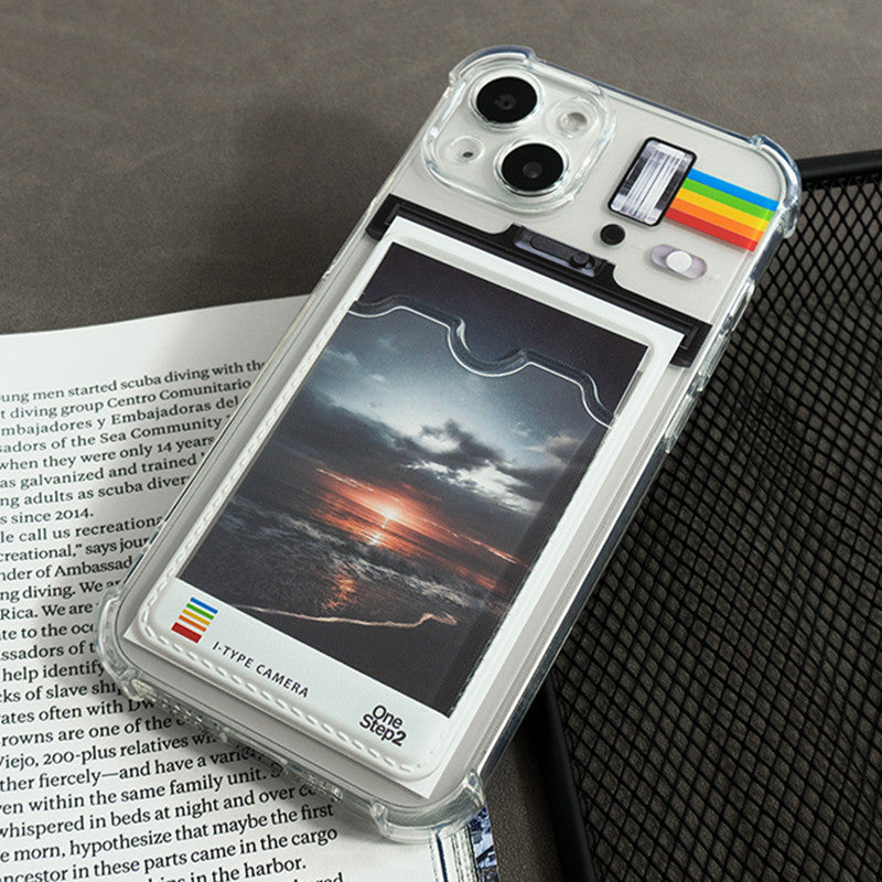 Fashion Minimalist Camera Shape Card Case