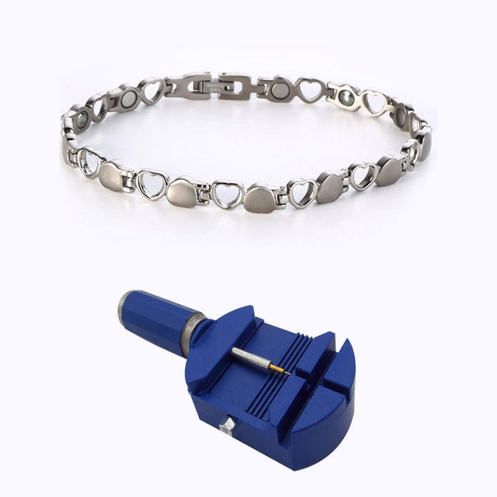 AURYASPOWER 810 BLUE / 4 IN 1 MAGNETIC BRACELET / WOMEN