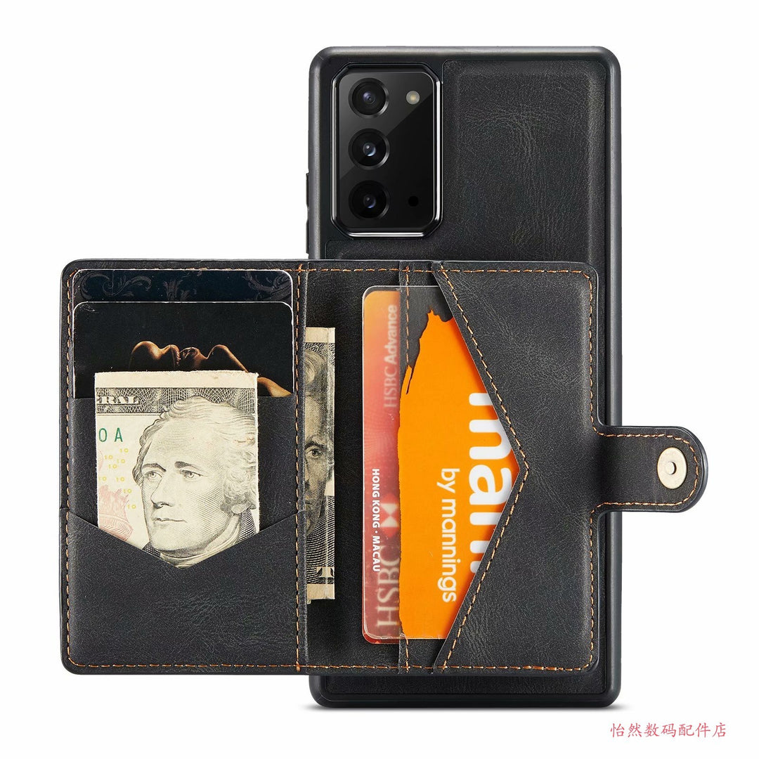 Compatible with Apple, Multifunctional Magnetic Card Holder Mobile Phone Case Iphone12pro Max Coin Purse