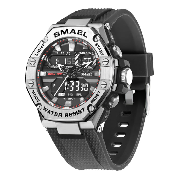 Digital Alloy Electronic Watch Men