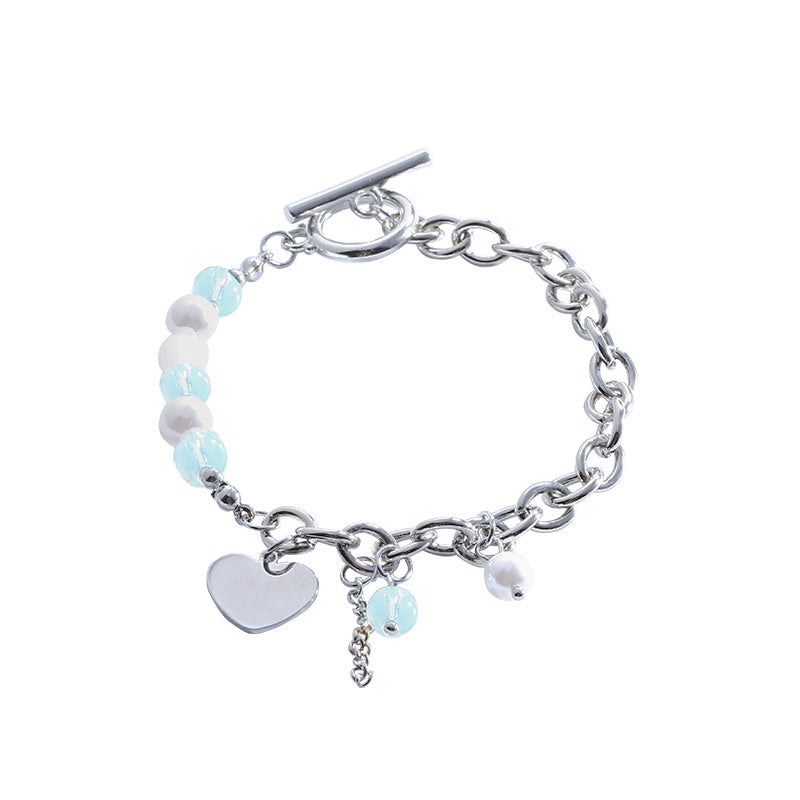 Pearl Love Bracelet Female Niche Design