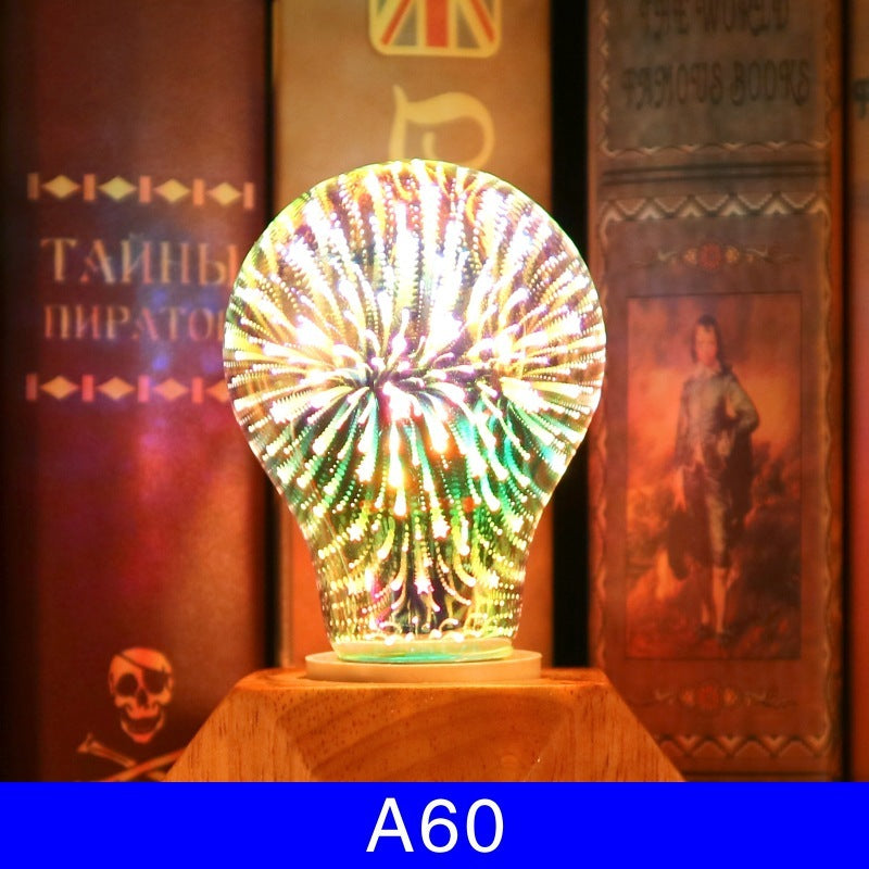 3d Fireworks bec decorative Lumini de Crăciun decorațiuni de Crăciun