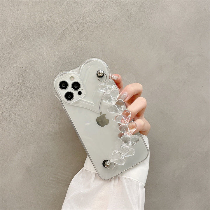 Transparent Love Bracelet Phone Case