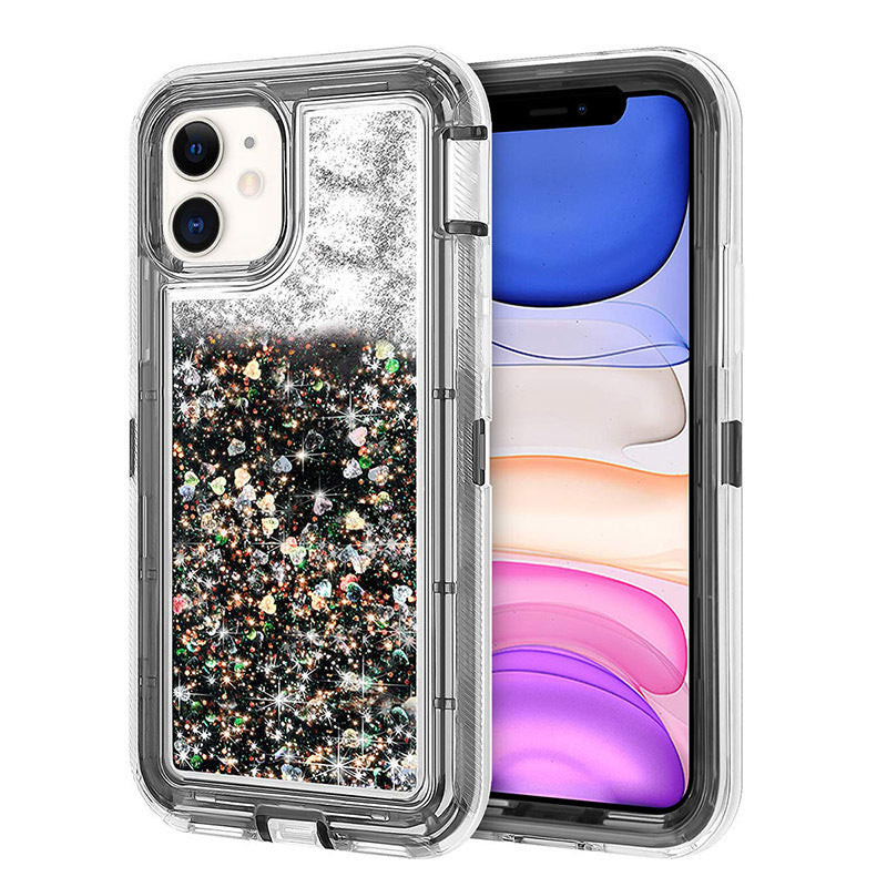 Liquid Quicksand Three-in-one Phone Case