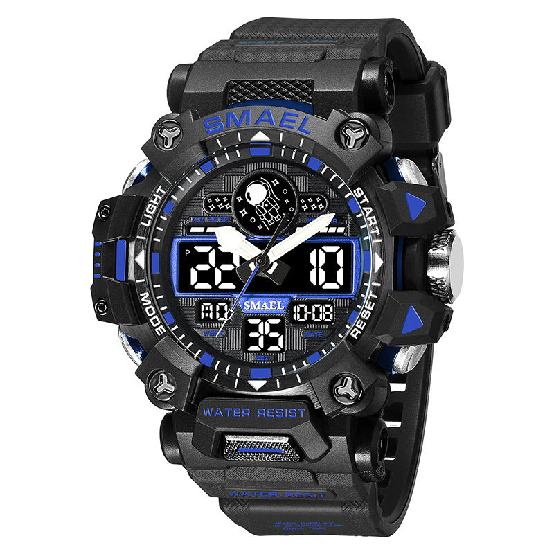 Cool Multi-functional Outdoor Luminous Electronic Watch