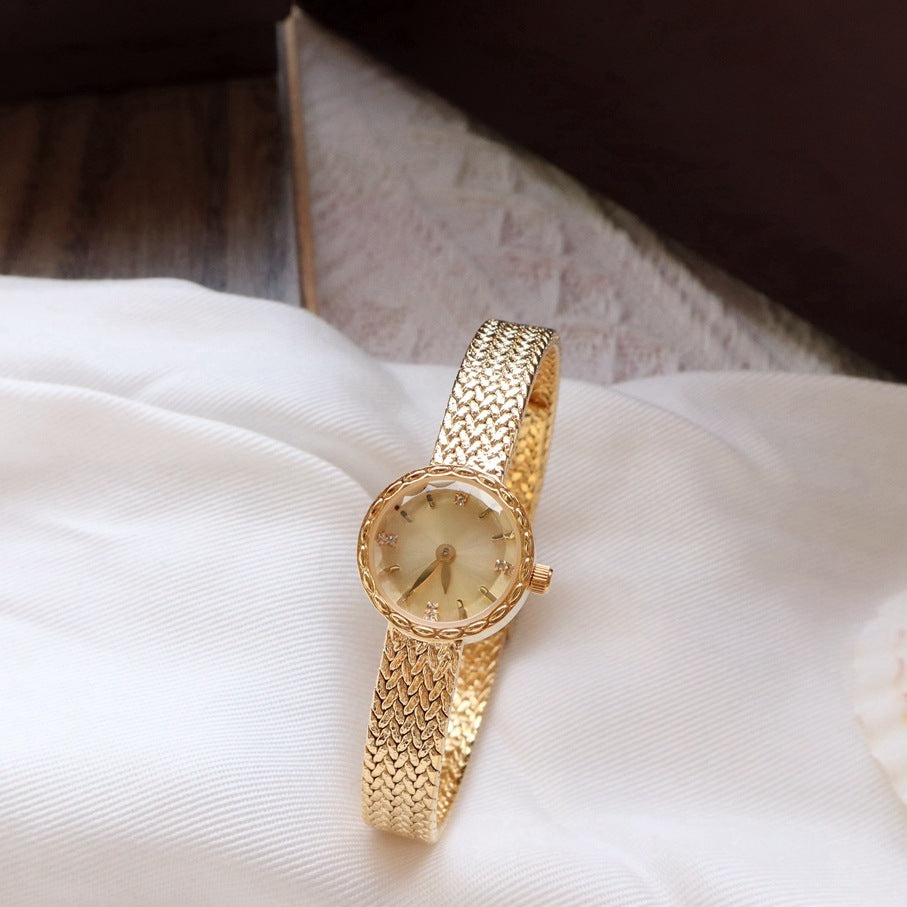 Simplu retro interes special Light Luxury Gold Women