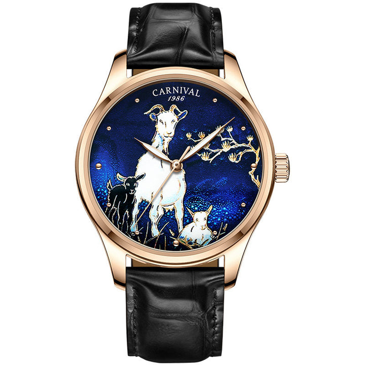 New Chinese Zodiac Animal Hair Watch