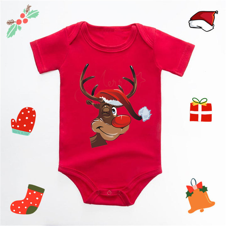 Baby Romper Jumpsuit Red Fart Clothes