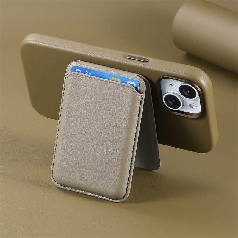 Magnetic Card Holder Protective Cover All-inclusive Flexible Glue Phone Case