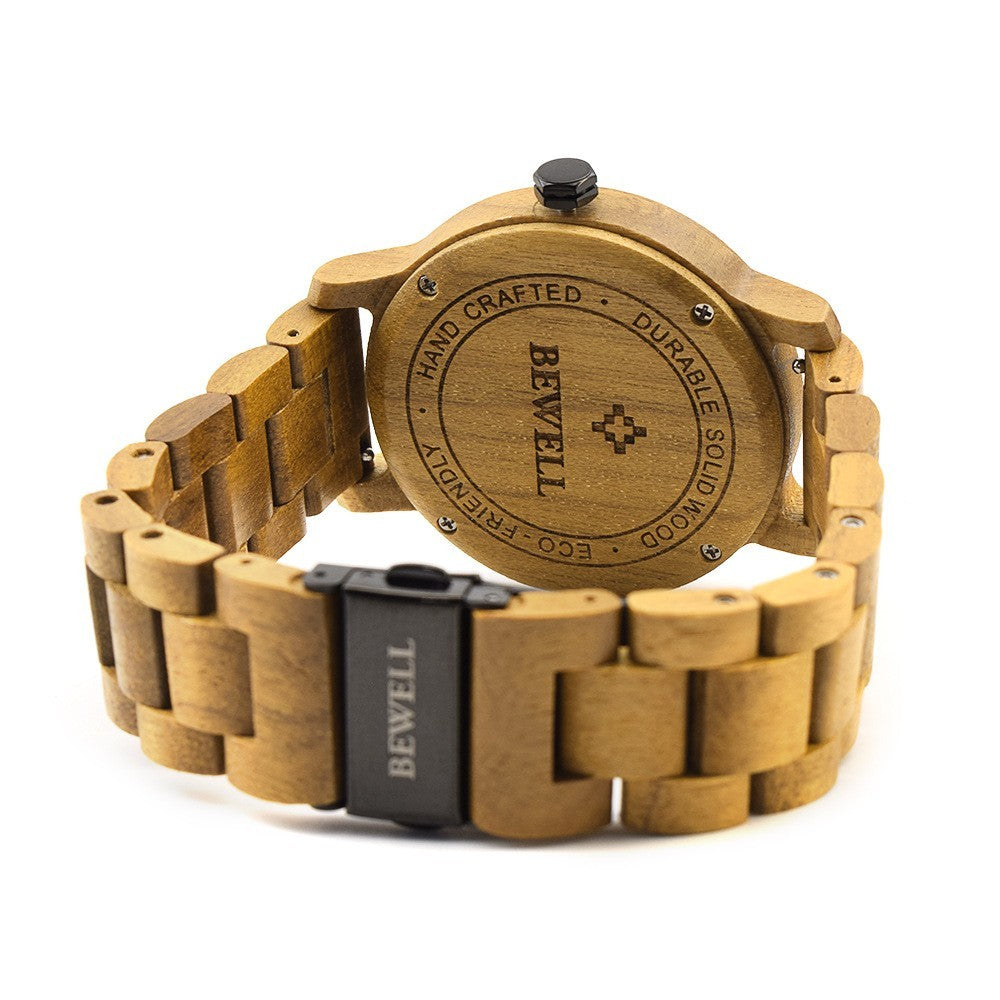 Fashion Sports Quartz Wooden Watch