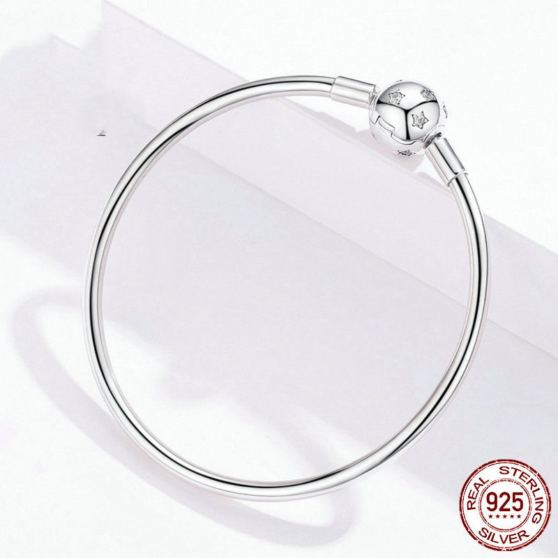 Brățară de bază Xingx Brățară DIY Brățară cu margele S925 Sterling Silver