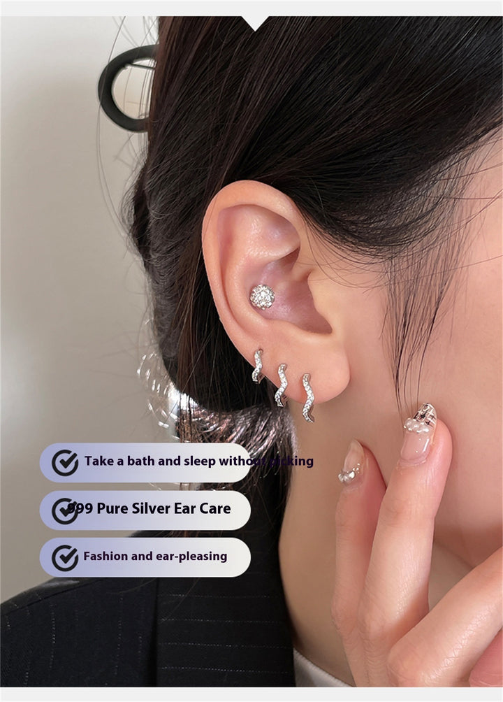 Women's Exquisite Fashion High Sense Irregular Ear Ring