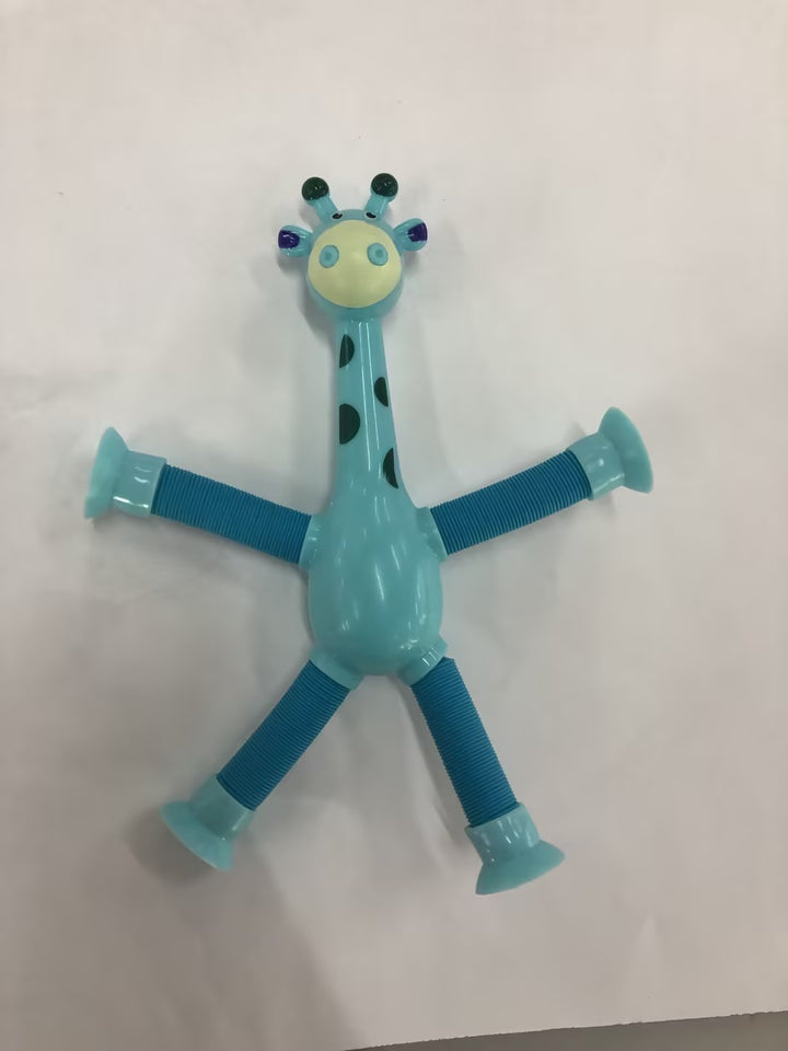 Tuburi de girafă Jucării senzoriale Noutate Spring Fidget jucărie Tube Tube Stres de Stresuri Jucărie pentru ziua de naștere pentru copii pentru copii