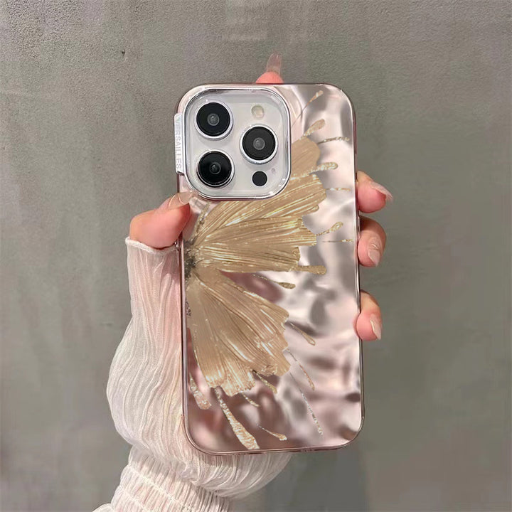 Electroplated Butterfly Pattern Phone Case Protective Cover