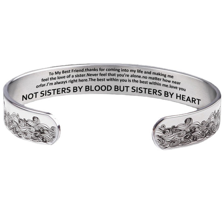 NOT SISTERS 10mm Stainless Steel Bracelet