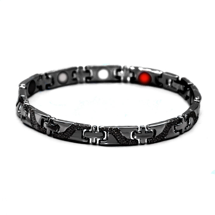 Longrui Cross Dragon Pattern Bracelet