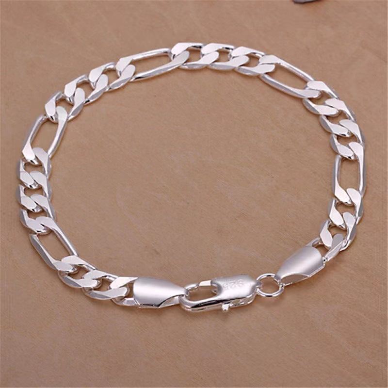 Silver Plated Fashion Creative 3 Rooms 1 Bracelet