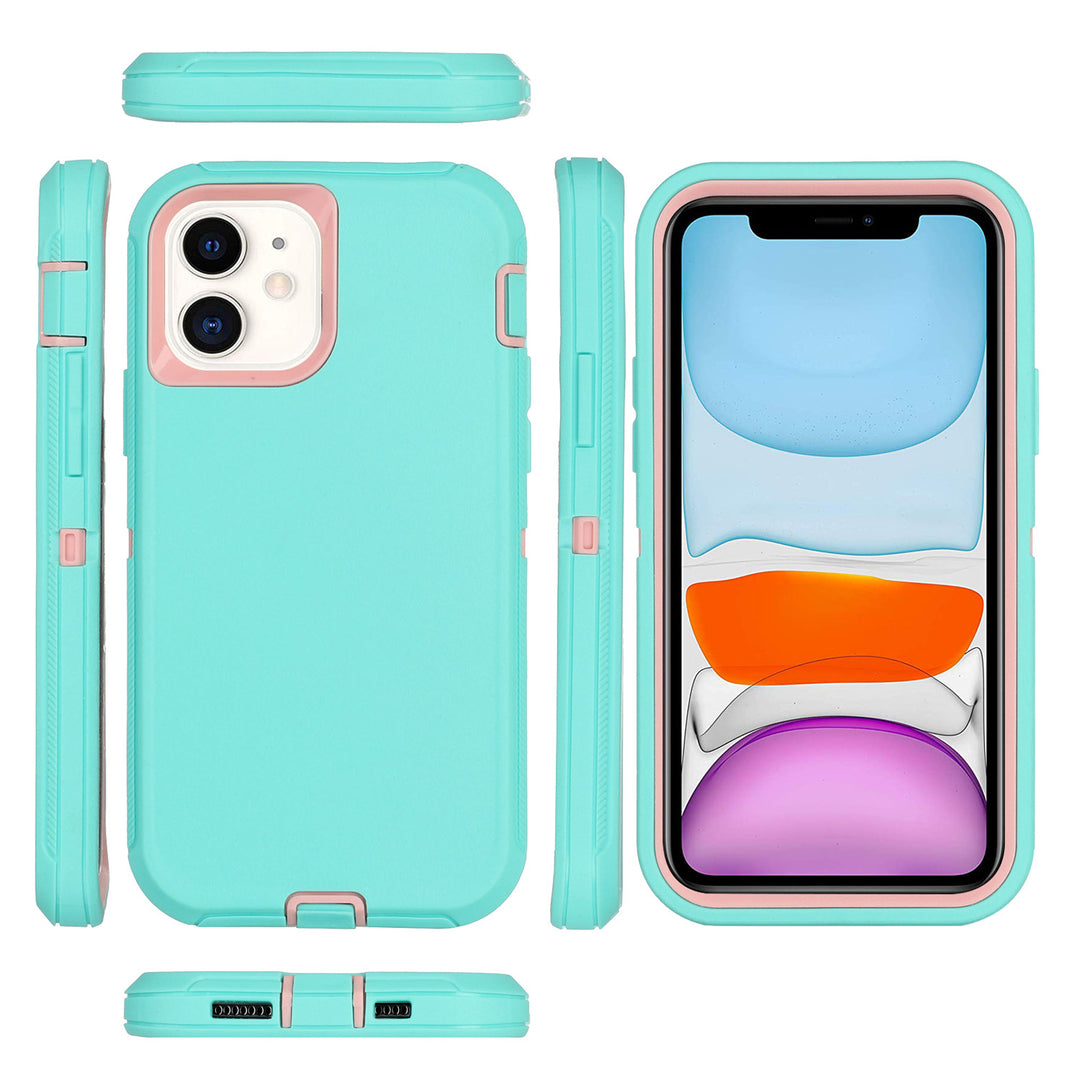 All-inclusive Drop-resistant Three-in-one Hard Case Phone Case