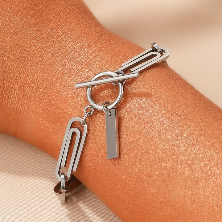 Clip Bracelet Men's Fashion Simple And Adjustable