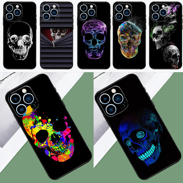 Phone Case Cool Ghost Skull Face Phone Case