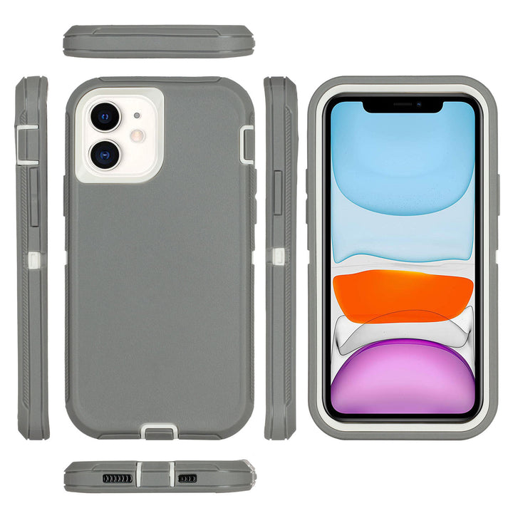 All-inclusive Drop-resistant Three-in-one Hard Case Phone Case