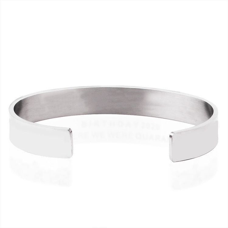 NOT SISTERS 10mm Stainless Steel Bracelet